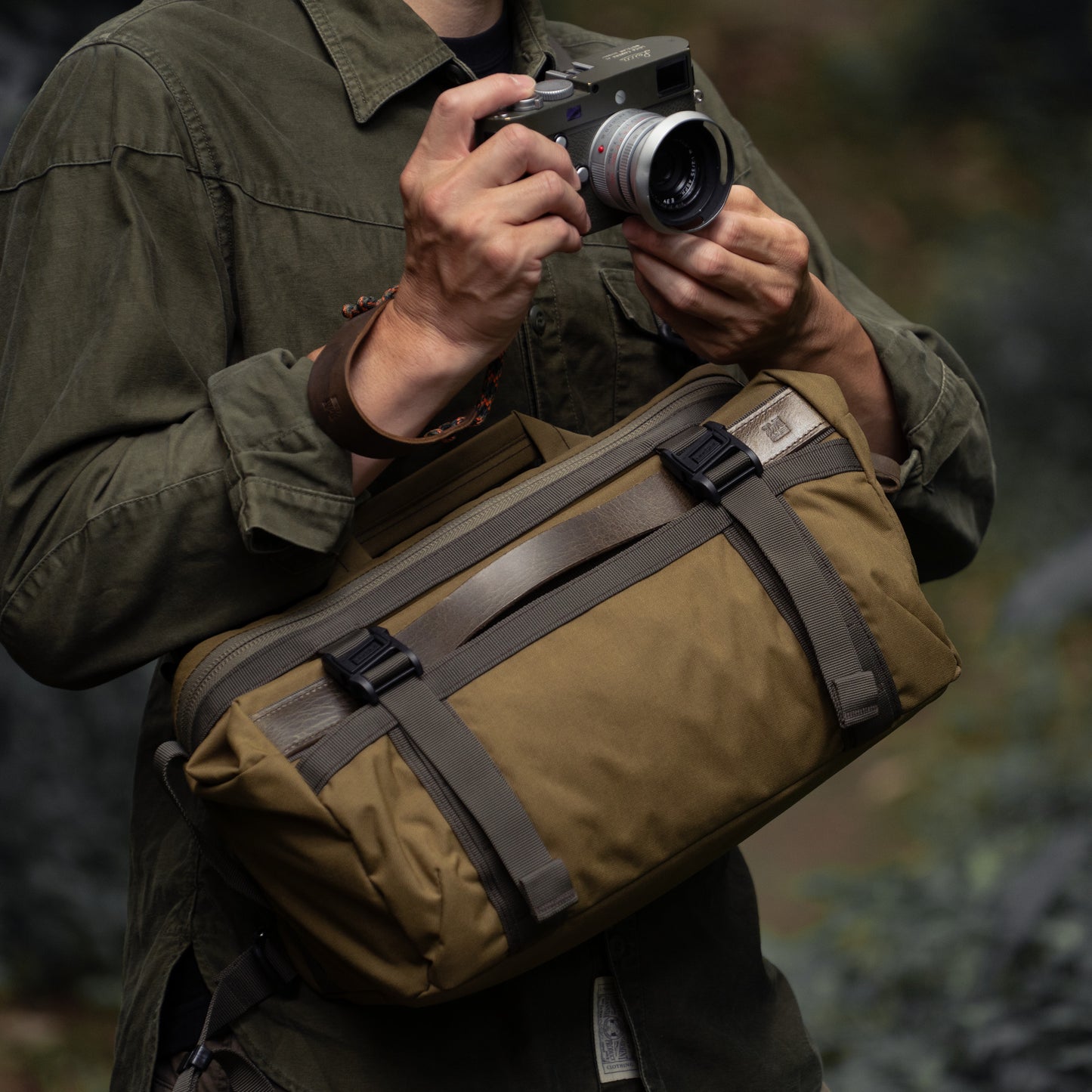 Wotancraft Easy Rider V2 Sling Bag 10L Khaki