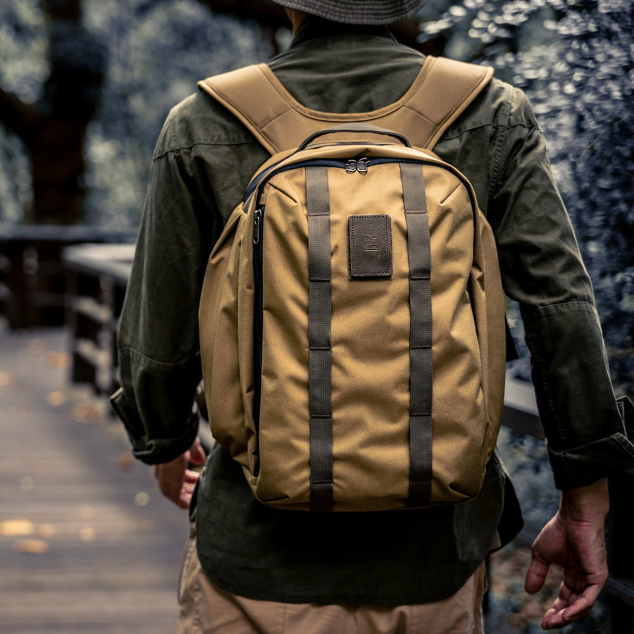 Aisha Patel's EasyPack 15L in the field