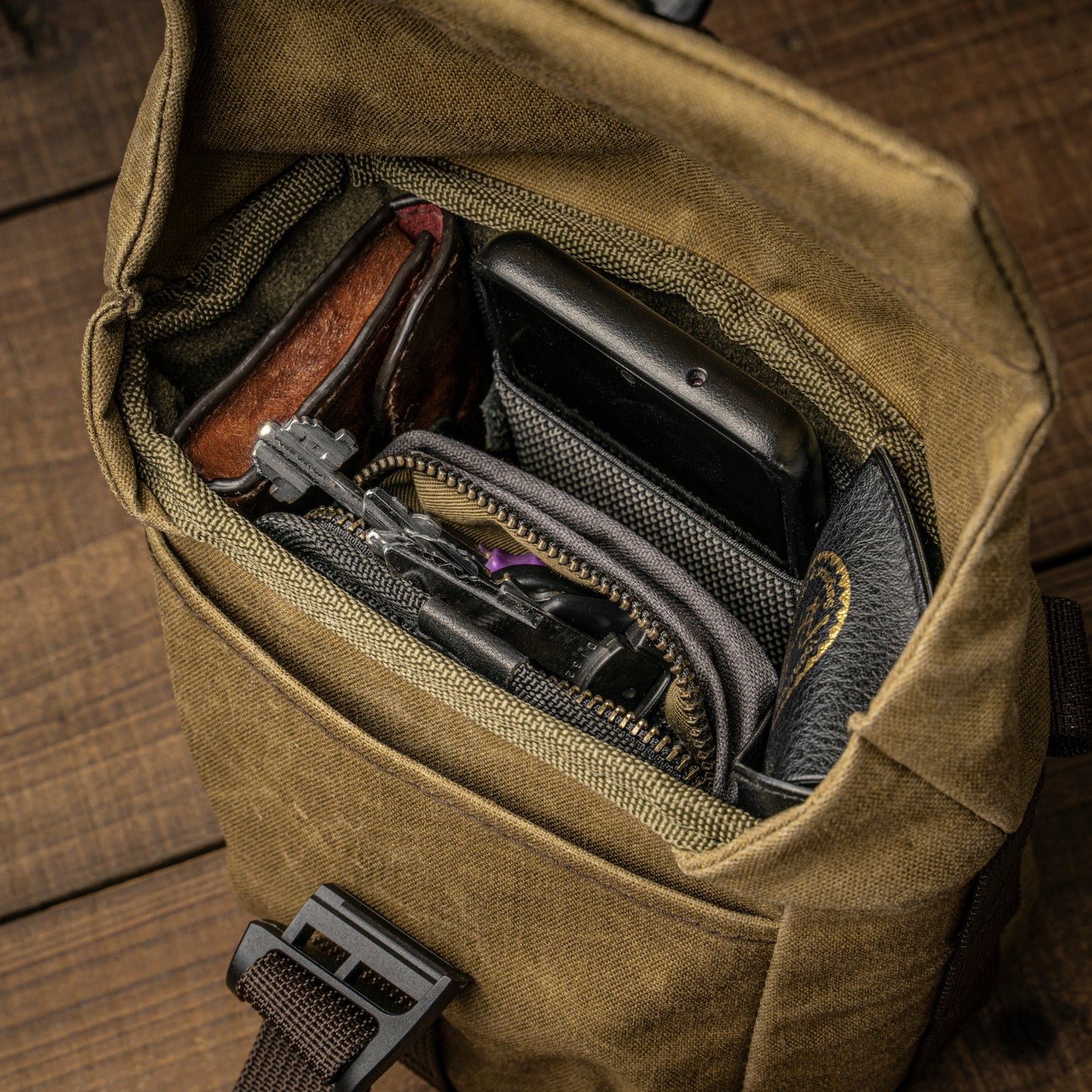 Wotancraft Travel Camera Bag 2L Upgraded Khaki
