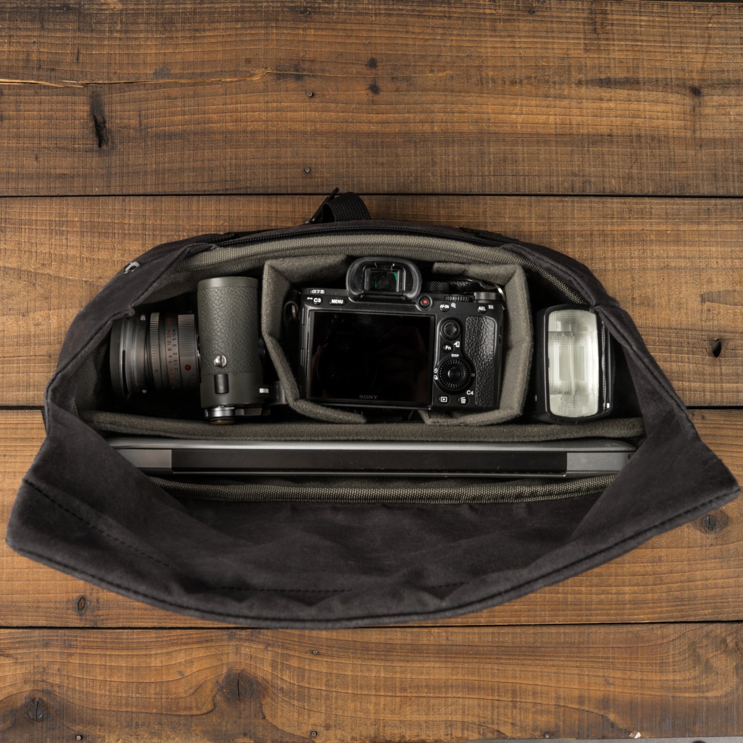 Wotancraft Travel Camera Bag 10L Upgraded Black