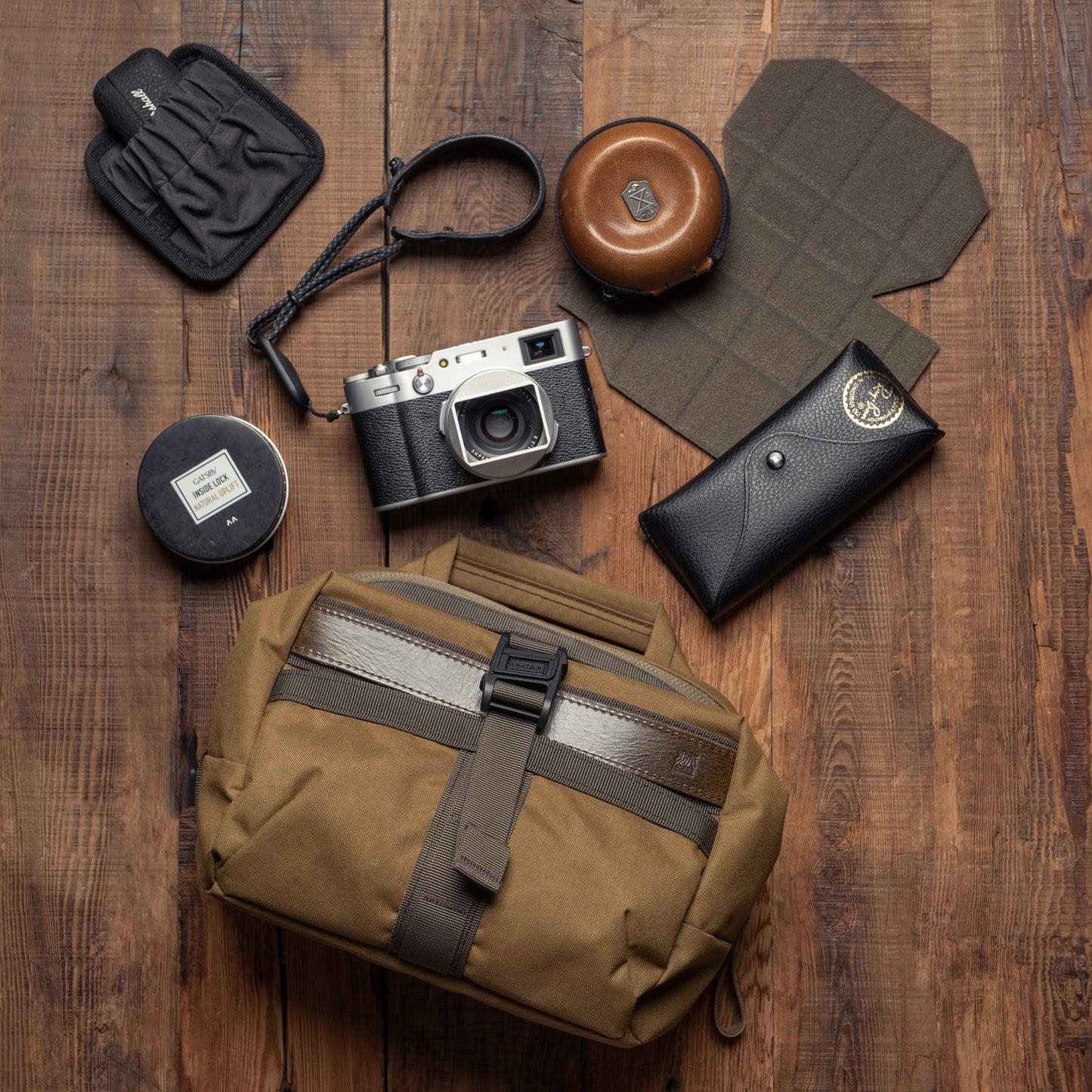 Wotancraft MINI RIDER V2 Sling Bag 4.5L Khaki
