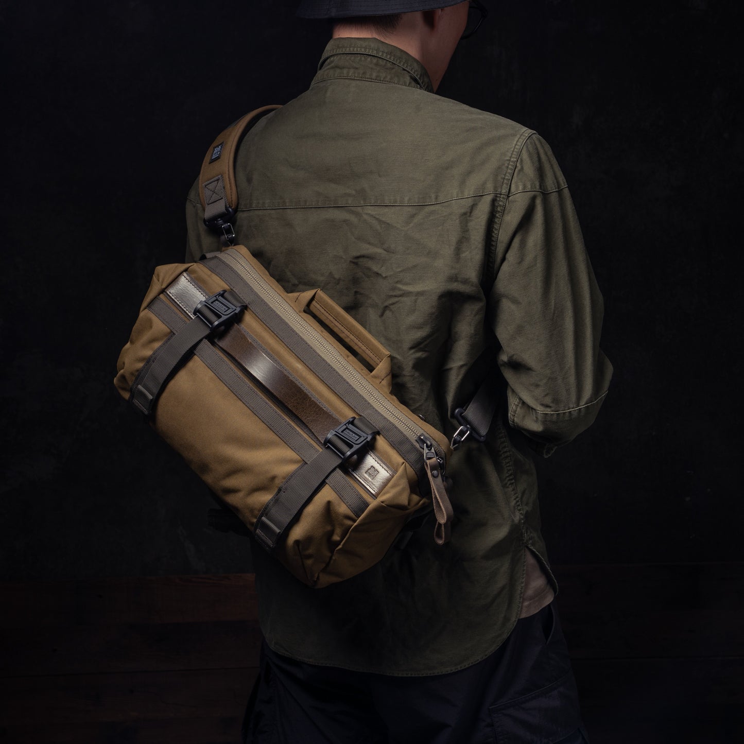 Wotancraft Easy Rider V2 Sling Bag 10L Khaki