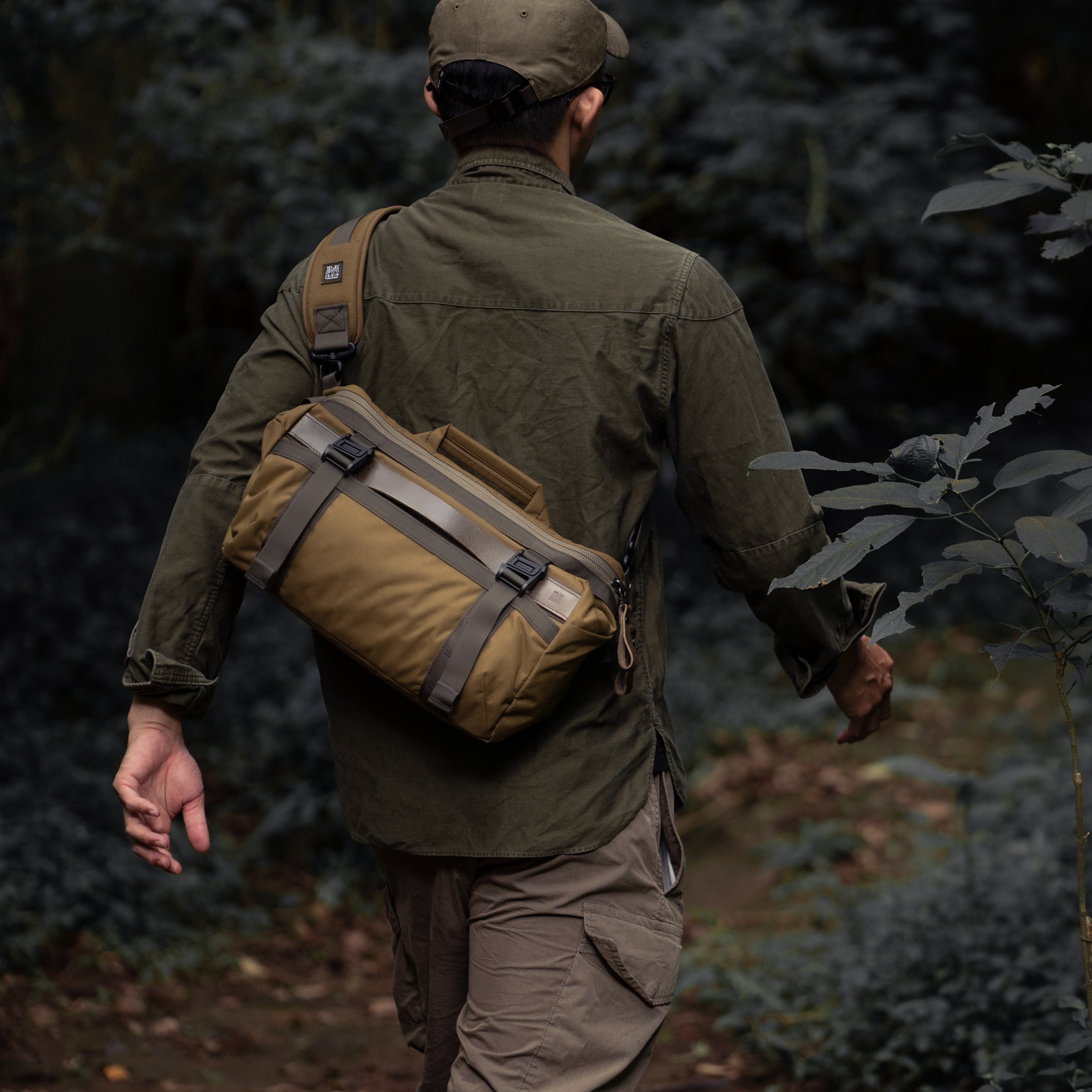 Wotancraft Easy Rider V2 Sling Bag 10L Khaki