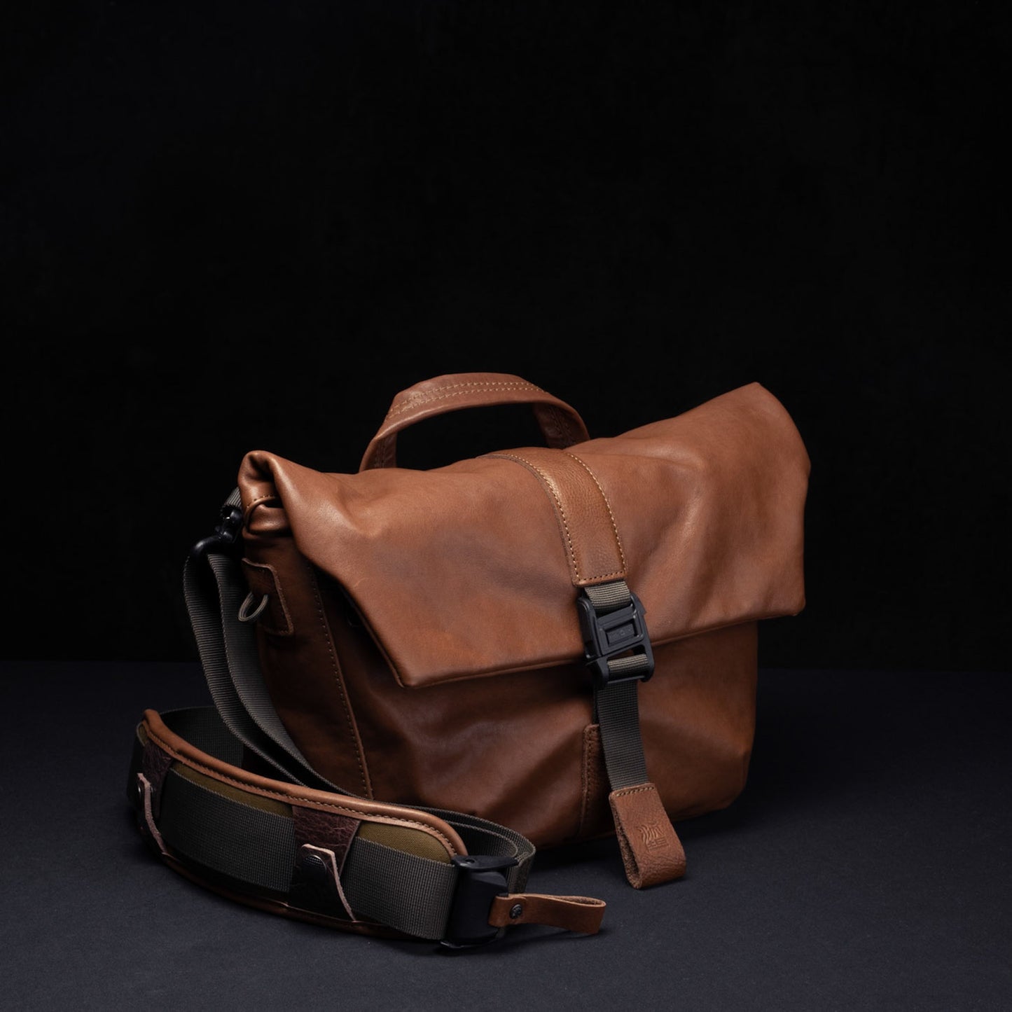 Wotancraft Leather Travel Camera Bag 7L Upgraded Brown