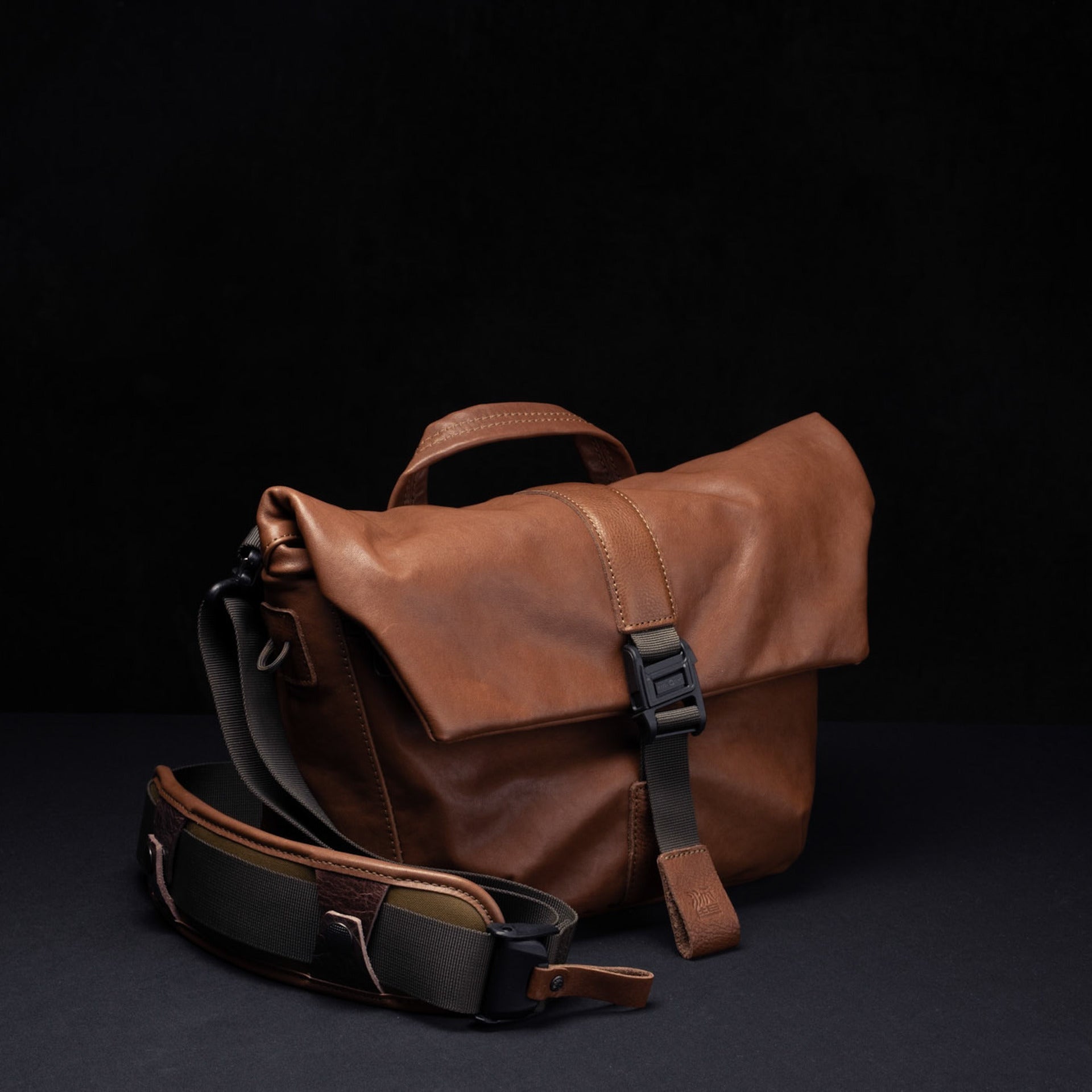 Wotancraft Leather Travel Camera Bag 7L Upgraded Brown