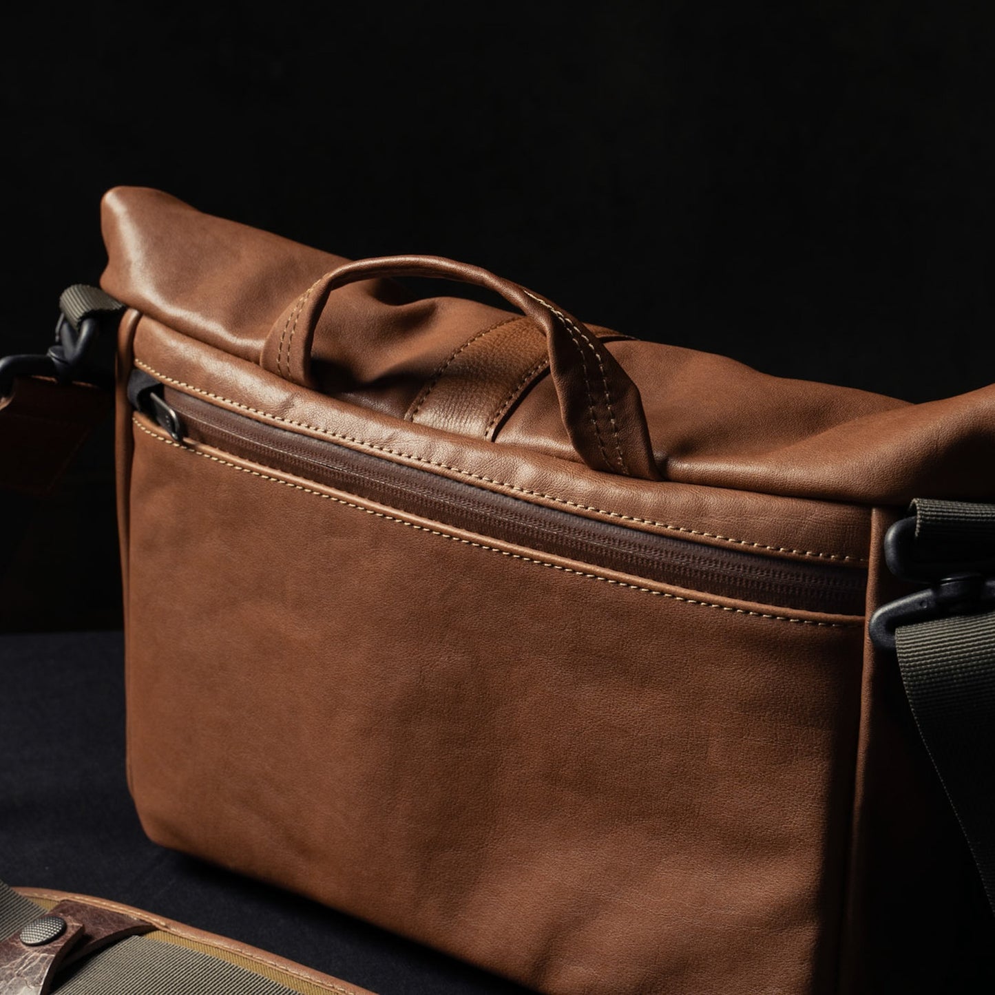 Wotancraft Leather Travel Camera Bag 7L Upgraded Brown