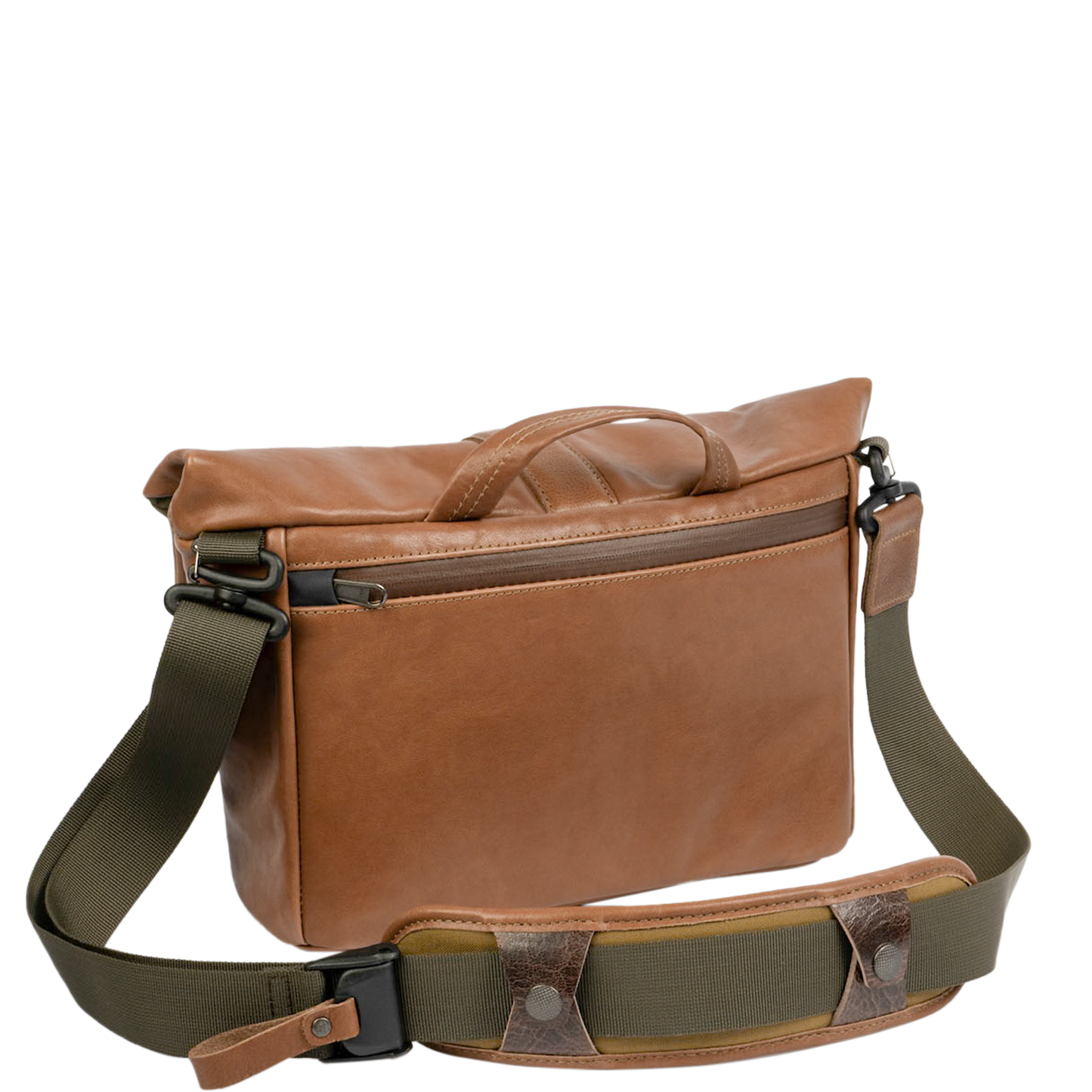 Wotancraft Leather Travel Camera Bag 7L Upgraded Brown
