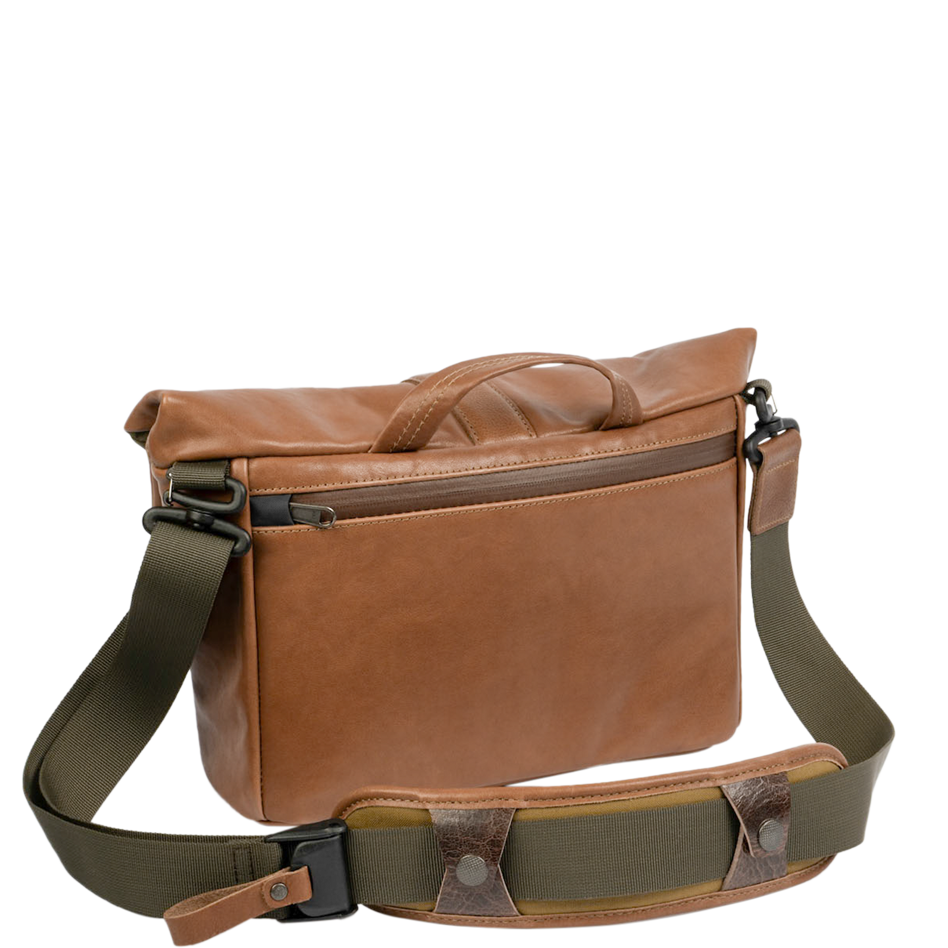 Wotancraft Leather Travel Camera Bag 7L Upgraded Brown