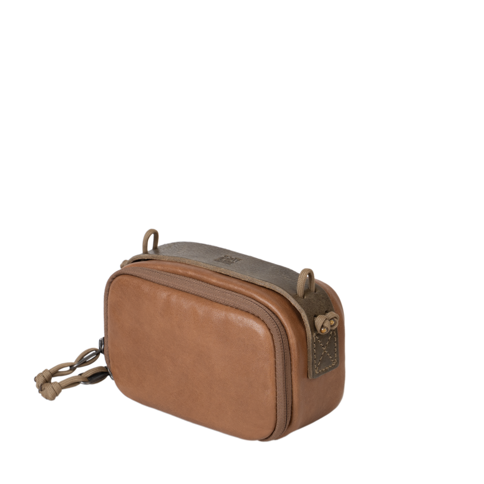 Wotancraft Full Leather Portable Camera Pouch M Brown