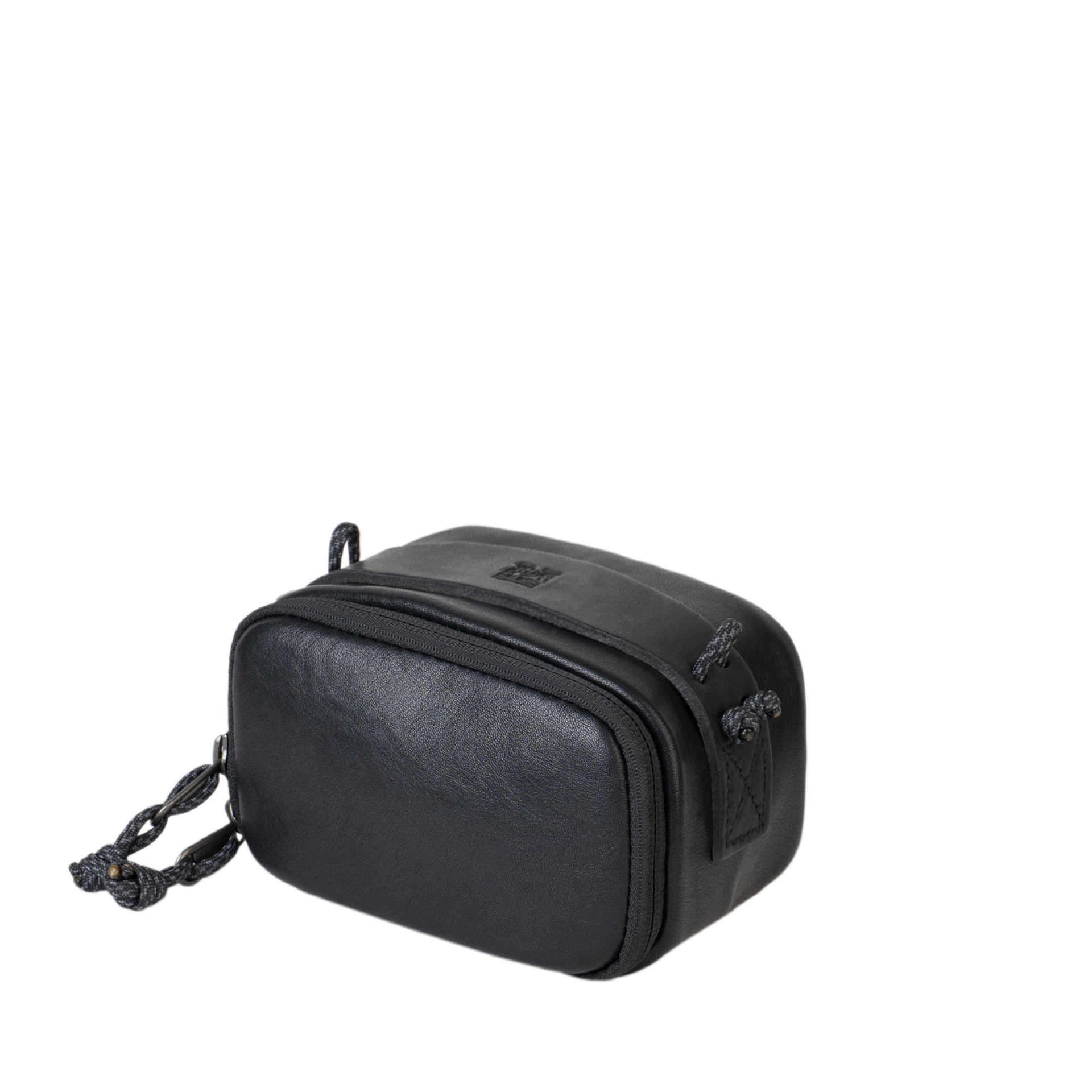 Wotancraft Full Leather Portable Camera Pouch ML Black